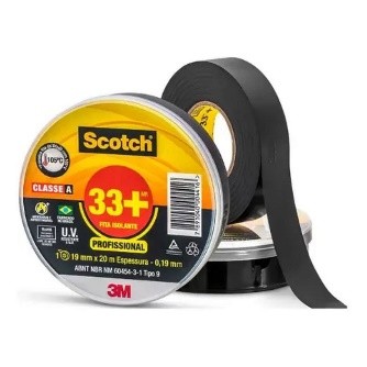 FITA ADESIVA ISOLANTE SCOTCH 33+ 19MM X 20M